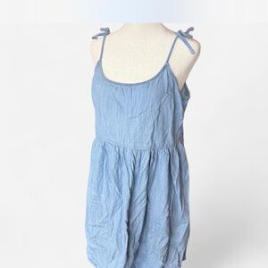 Light Blue Sleeveless Dress
